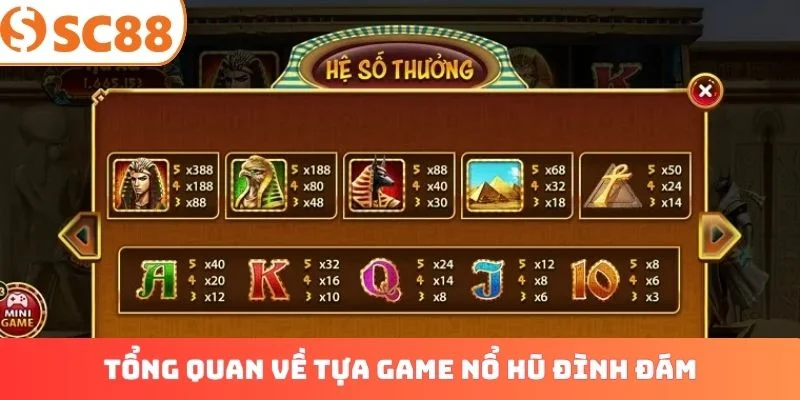 Tổng quan về tựa game nổ hũ đình đám